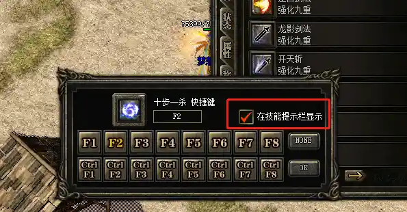 第四步：技能信息设置