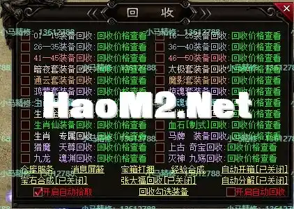 小马精修-匠心幻想-单职业-去后门-去水印-新增回收-BUFF鉴定-小马精修专区.webp